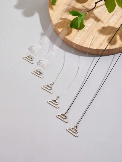 3 对女士透明内衣延长带配件