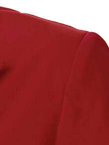 Manfinity AFTRDRK Men's Casual Minimalist Fashion Suit Jacket, Daily Wear - Red - View 5