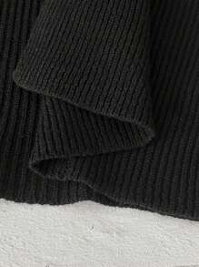 Celure Plus Size Women Solid Color V-Neck Tie Long Sleeve Casual Knitted Cardigan
