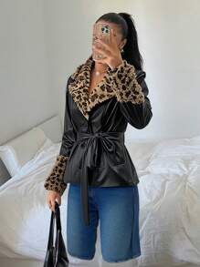 SHEIN PETITE 2024 Nouveau sac pour homme en, de vache doux, grande capacité, sac à épaule/porté en bandoulière, multifonctionnel affaires/décontracté - Noir - Voir 3