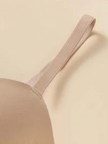 DesireSculpt 3-Piece Set Women Solid Color Spaghetti Strap Simple Casual Underwear Bra With Underwire - Multicolor - View 5