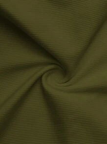 Slaydiva Casual Basic Racerback Sleeveless Deep V-Neck Ribbed Tank Top, White