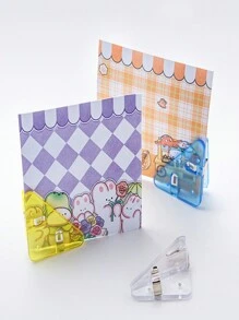 SHEIN Set de 10 piezas/20 piezas Clips multiusos de sujeción triangular, útiles sujetadores organizadores de archivos para documentos, papeles, facturas - Multicolor - Ver 10