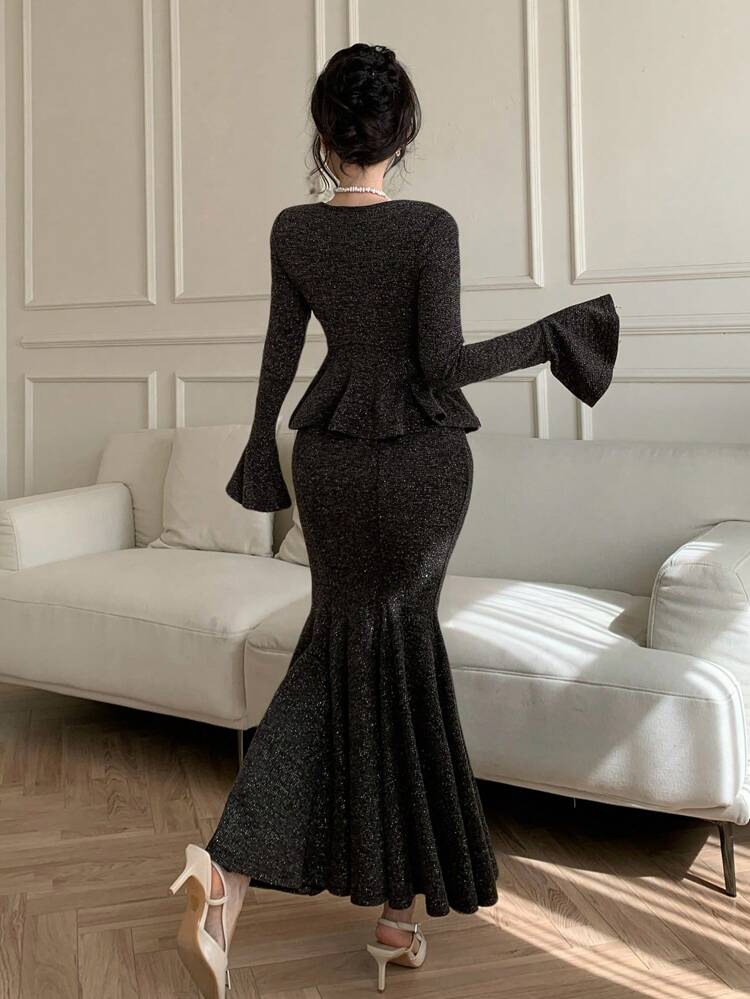 Summer New Elegant Textured 2 Pieces Set For Women