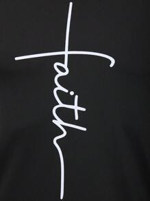 Manfinity Sport Corelite 男式纯色拼布前扣门襟长袖印花休闲 Polo 衫 - 黑色 - 查看 4