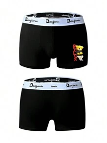 Set de 5 boxers bóxer para hombre, shorts de 4 esquinas para todas las temporadas