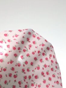 EastFlair Blusa informal con estilo nacional, de color y estampado de flores diminutas, de moda para llevar a diario