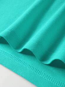 Manfinity Homme Polo de unicolor para hombre, casual y de moda para uso diario