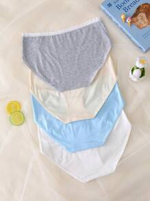 少女蝴蝶结装饰纯色内裤 - 彩色 - 查看 2
