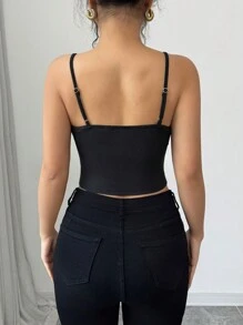 Calvaya Women's Fashion Bow Decor Camisole