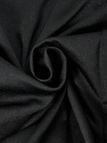 SHEIN 2pcs/Set Tween Girls Leopard Print And Black Leggings Set - Multicolor - View 8