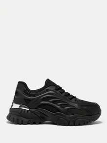 CUCCOO CURVES Outdoor Anti-Slip Breathable Casual Fashion Chunky Sole Chunky Sneakers For Women, Stylish Sports Shoes Spring Shoes Spring Break Easter