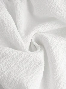 Girlism Jupe longue bohème blanche pour adolescentes, avec taille à papier froissé, volants et ourlet à volants