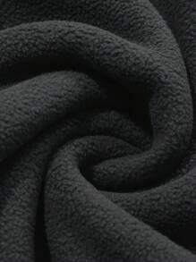 FRIFUL 女士宽松字母图案落肩长袖口袋细节运动衫