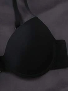 Snug Zone 3 pièces/Set Soutien-gorge sans armature confortable de couleur unie pour femmes