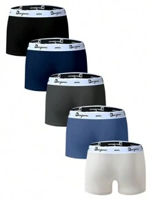 Set de 5 boxers bóxer para hombre, shorts de 4 esquinas para todas las temporadas