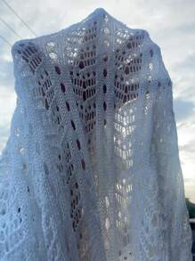 Swim Vcay Summer Outfits For Women Summer Beach Floral Lace Cover Up - White - View 6