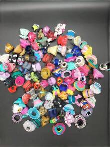 LOL Surprise Fashion Pack! 5PCS/10PCS Doll Clothes Set, Cartoon Doll Accessories & Random Dresses | Birthday Gift For Girls, Dress Up Play Set - Apricot - View 4