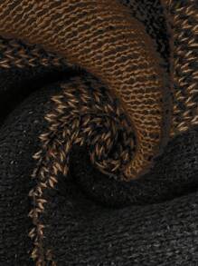 SHEIN Unity Plus Size Women Plaid High Neck Batwing Sleeve Loose Pullover Sweater, Autumn/Winter For New Year Knit Pullover Fall Sweater