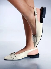 CUCCOO GRLICON Women's Y2K Style Flat Shoes, Suitable For Punk, Biker, Cool Girl, Halloween, Christmas, Party Outfits - White - View 5