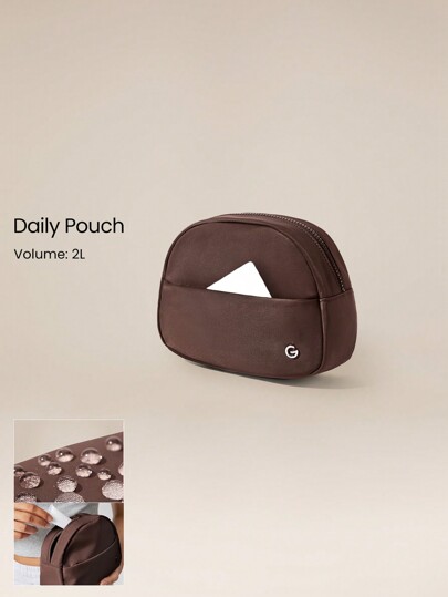 GLOWMODE 2L Organizador de Viagem para Todos os Pequenos Itens Essenciais com Bolso Duplo