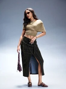 CUCCOO GRLICON Women's Y2K Style Flat Shoes, Suitable For Punk, Biker, Cool Girl, Halloween, Christmas, Party Outfits - Coffee Brown - View 5