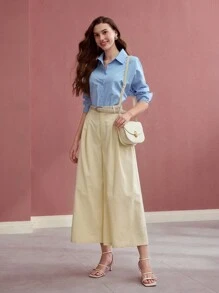 MOTF PREMIUM PRESS CREASE POCKET PANTS - Khaki - View 4