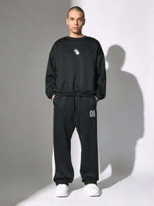 SUMWON SUMWON Hanorac Streetwear Imprimeu Grafic Pulover Design Urban Supradimensionat Casual Mânecă Lungă Iarnă Toamnă Modă Unisex Esențial Contemporan De Bază Guler Rotund
