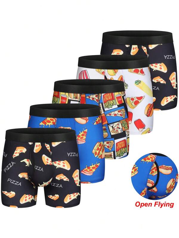 Happy Jammies 5-Pack Comfortable Milk Silk Soft Short Briefs