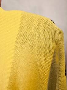 Slaydiva Plus Size Women Leopard Print Casual Cardigan, Autumn/Winter