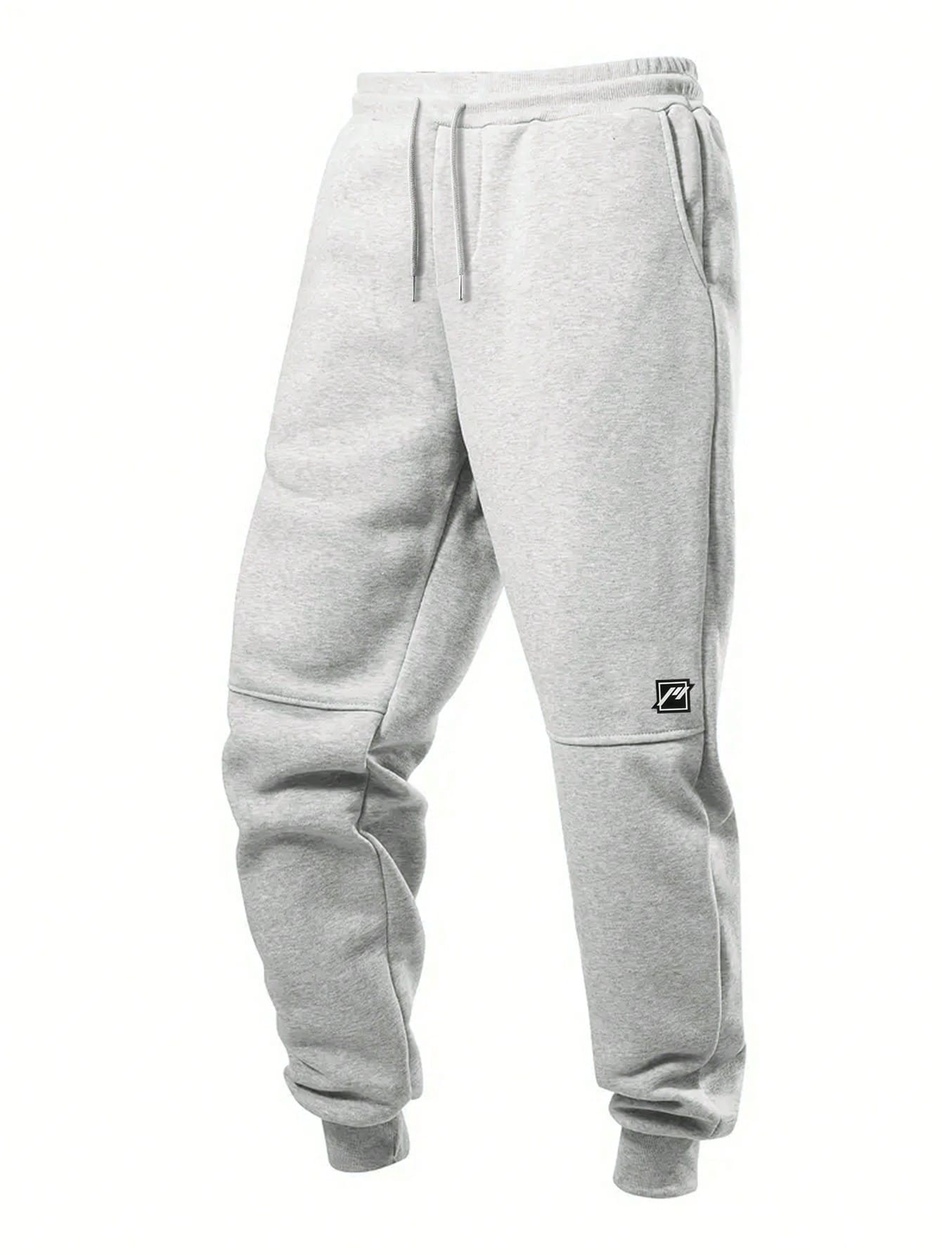 Manfinity Dauomo Men's Casual Drawstring Waist Tapered Sweatpants