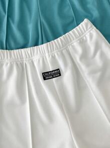 4pcs Tween Boys' Colorful Webbing Shorts Set - Multicolor - View 4