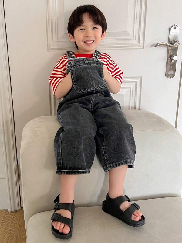 DAZY Young Boy Denim Overall And Jumpsuit