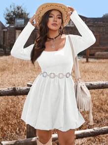 SHEIN VCAY Winter Clothes For Women Christmas Winter Thanksgiving Outfit Women Christmas Clothes Women Vacation Outfits Woman Birthday Dresses For Women Going Out Western Homecoming Dress Christmas Dress Old Money Style Women Rave Outfits Festival Rave Outfits Festival Vintage Dress Velvet Dress Festival Outfits Boho Dress Vacation Dresses Classy Dress New Year Dress Rave Outfit Christmas Dress