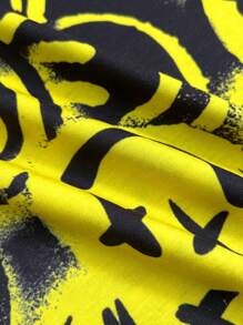 3pcs/Set Tween Boys Smiling Face Printed Short Sleeve T-Shirts - Multicolor - View 10