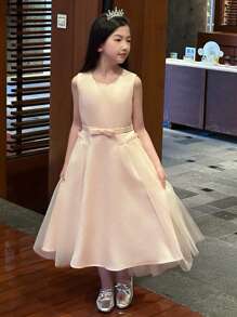 DAZY 青少年女孩连衣裙、秋季服装、返校服装 - 米色 - 查看 7