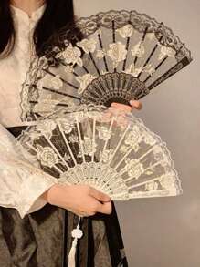 SHEIN Decorative Fan, Casual Minimalist Style For Everyday Use