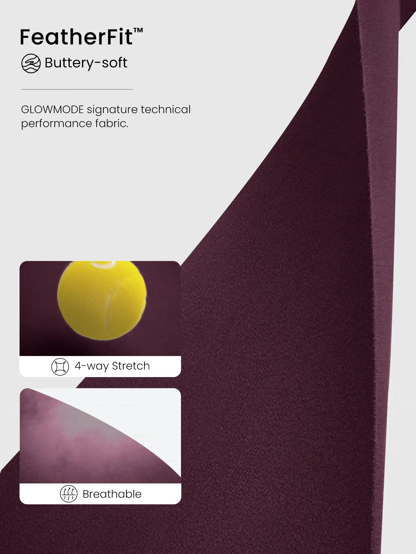 GLOWMODE 31" FeatherFit™ High-Rise Flared Leggings Pants Low Impact Yoga Daily