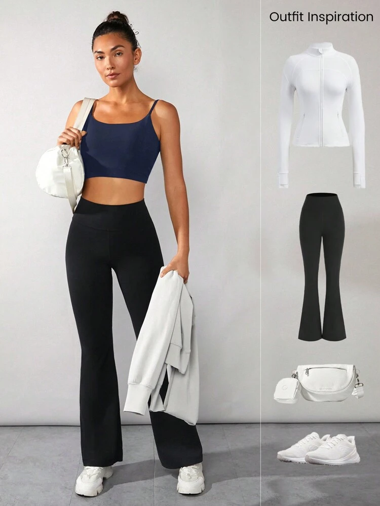 FeatherFit™ Knot Going Anywhere Twisted Backless Tank Top Light Support Low Impact Yoga Pilates Daily Spring Summer