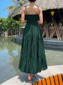 DAZY Elegant Sleeveless Dress, High-End Style For Vacation Summer Cruise Women Outfits