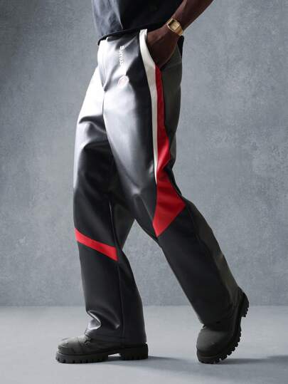 Loose Fit Baggy Nylon Pant With All Over Print｜Sumwon