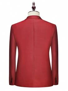 Manfinity Mode Completo da donna con camicia e pantaloni monocromatica con bottoni, stile minimalista, taglie comode