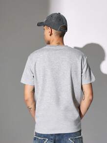 SUMWON Slim Fit Short Sleeve Solid Tee