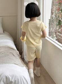 DAZY Young Girl Fall Loungewear - Yellow - View 7