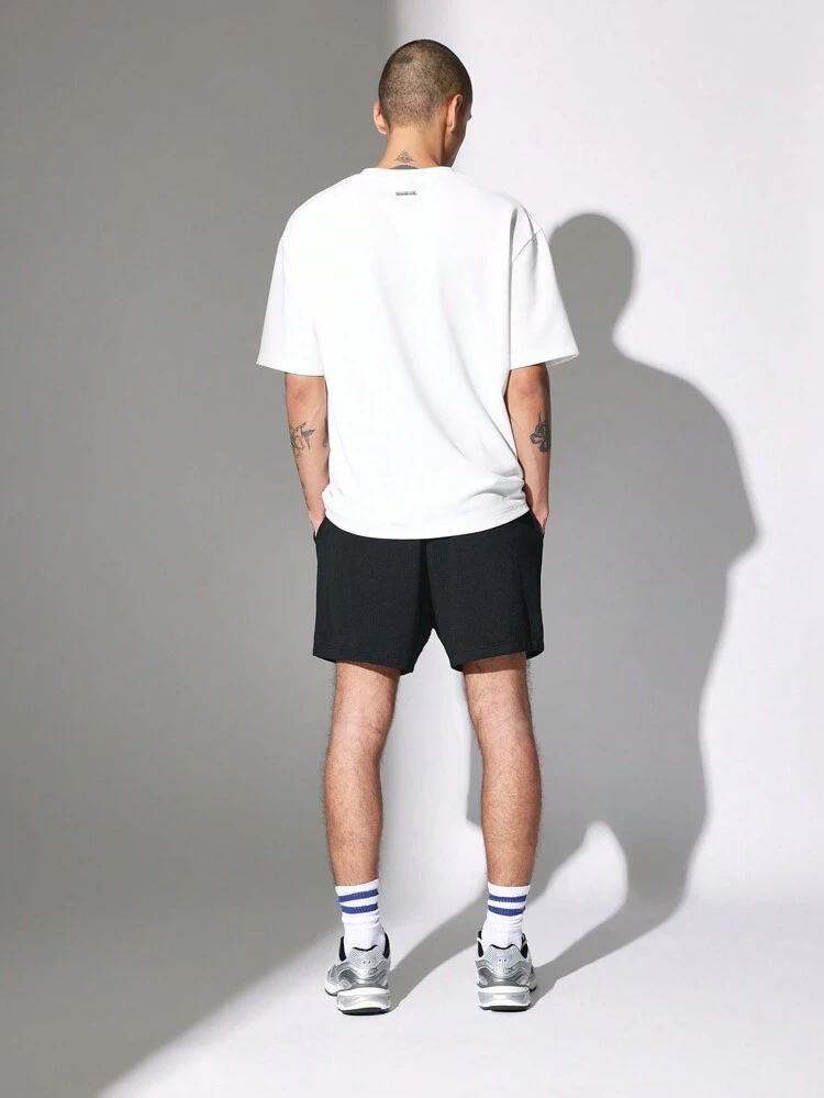 SUMWON Ensemble coordination essentiel texturé Streetwear sportif casual d'été deux pièces entraînement tenue de détente mode urbaine athleisure performance sportive respirante et polyvalent