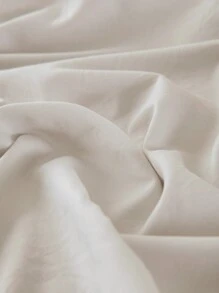 米色羽绒被套 绒球羽绒被套套装 波西米亚风农舍床上用品套装 3 件套 绒球装饰米色被套 柔软超细纤维羽绒被套 适合男孩女孩 1 个羽绒被套 2 个枕套 无被子 - 米色 - 查看 11