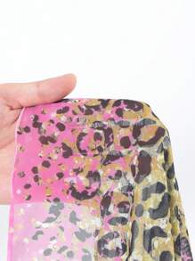 SHEIN 新款时尚青少年女孩连体印花泳衣