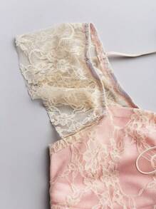Calvaya Getailleerde cropped top met vetersluiting voor dames