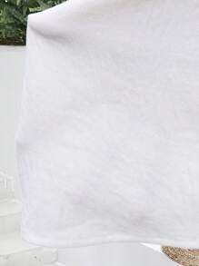 EMERY ROSE Plus Size Women Sleeveless Lace Patchwork Casual Top,Vacation Outfits Woman,Boho For Women - White - View 6