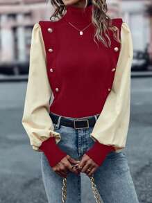 SHEIN LUNE Minimalist Casual Everyday Pullover Sweater